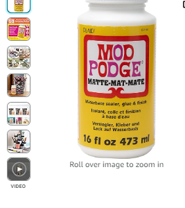 MOD PODGE MATTE 16OZ